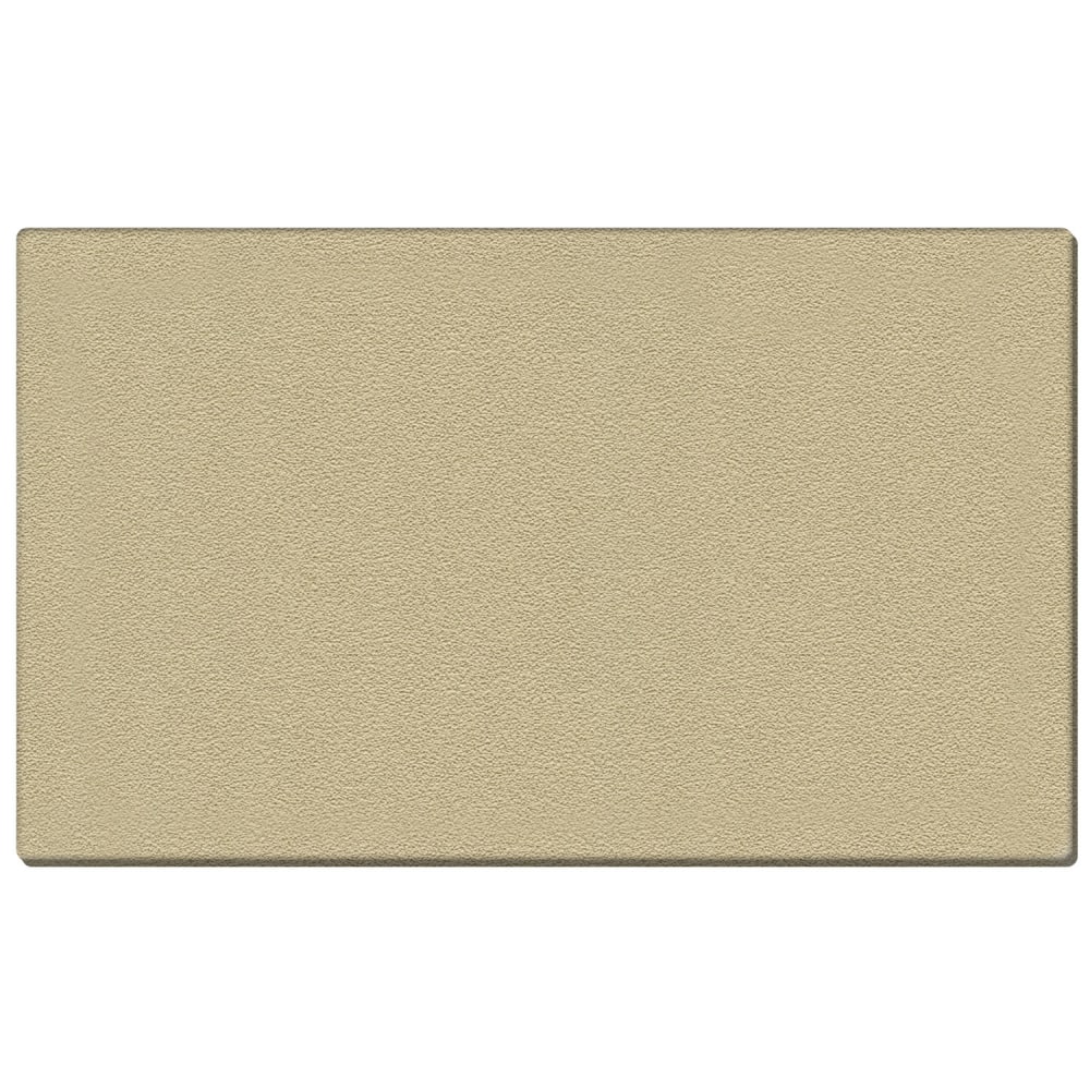 Ghent Non-Magnetic Fiber Bulletin Board, Vinyl, 4ft x 5ft, Caramel, Vinyl Frame MPN:12UV45-W181