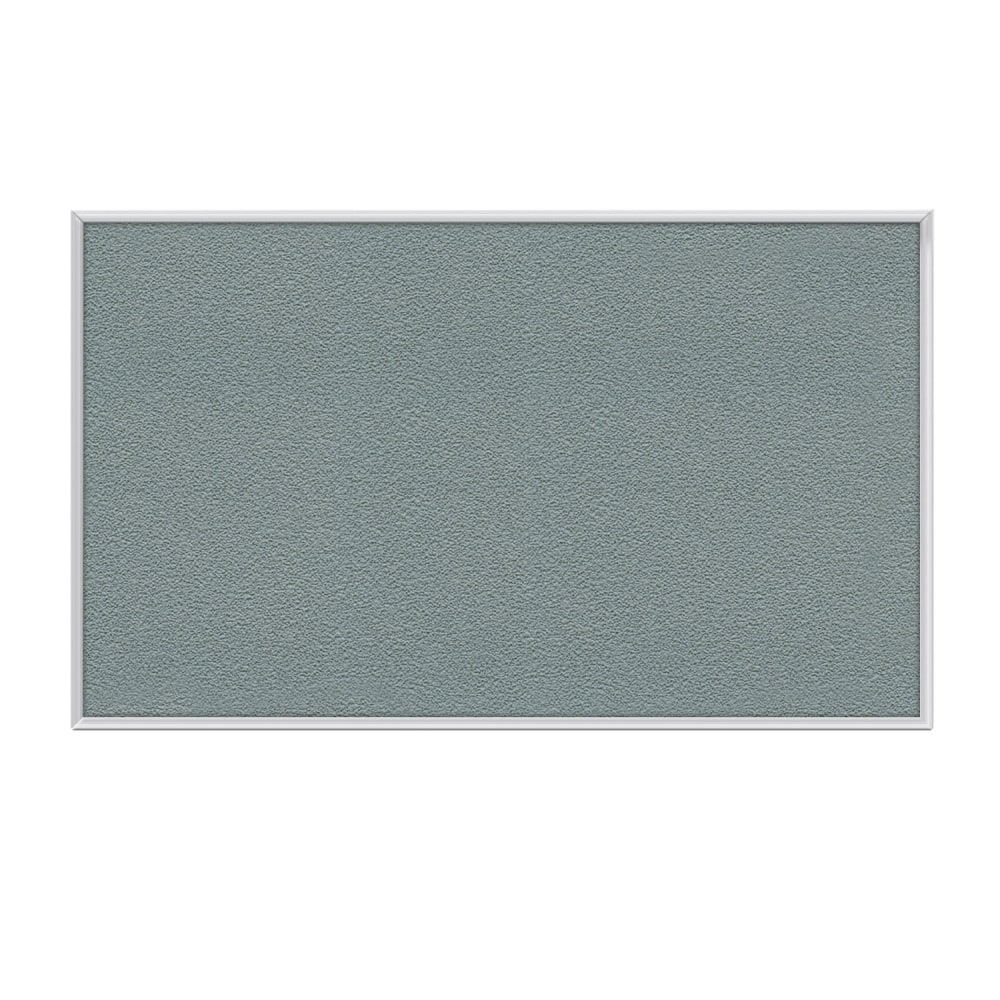 Ghent Aluminum Frame Vinyl Bulletin Board, 24in x 24in, Silver, Satin Frame MPN:1623-193