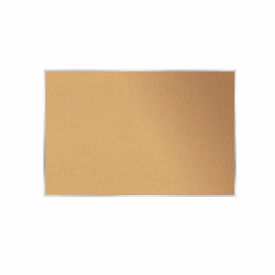 Ghent® Cork Bulletin Board with Aluminum Frame 84