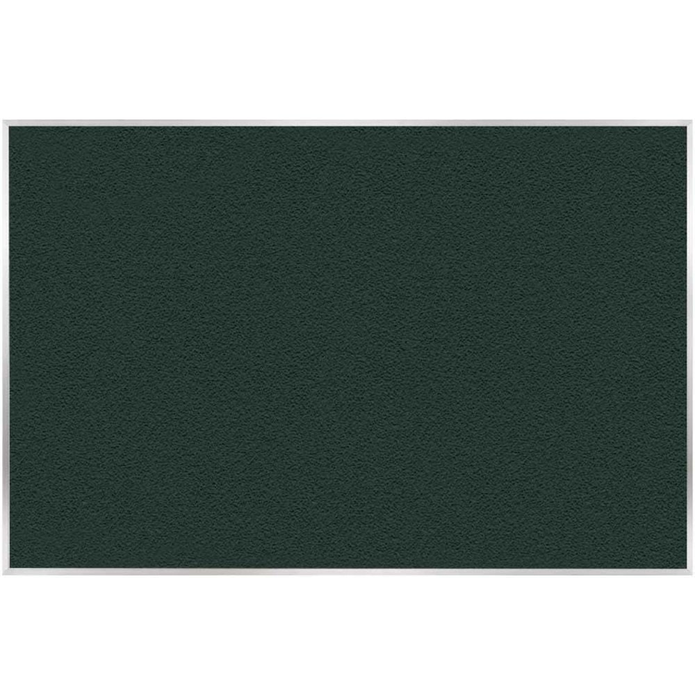 Ghent Vinyl Bulletin Board, 48in x 120in, Aluminum Frame, Ebony MPN:AV410-183
