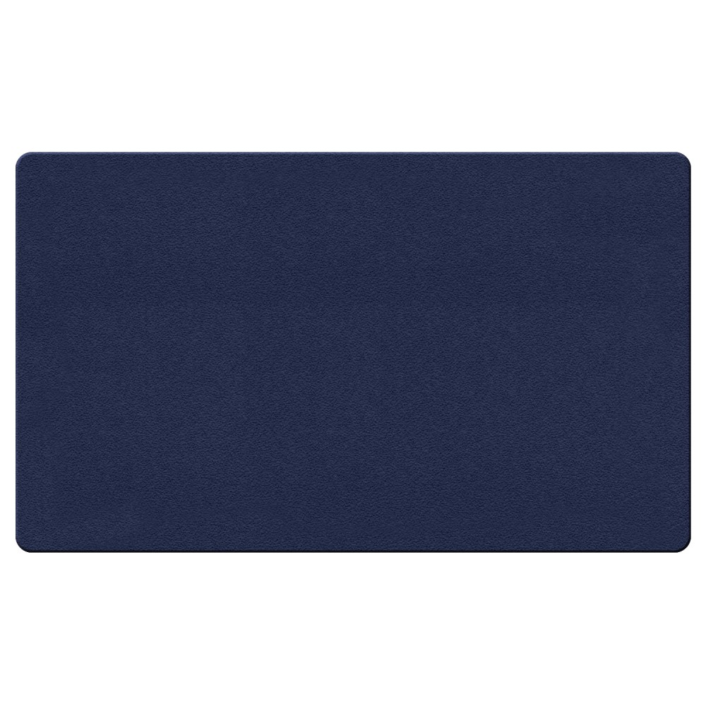 Ghent Fabric Bulletin Board With Wrapped Edges, 12in x 48in, Blue MPN:TF14-93