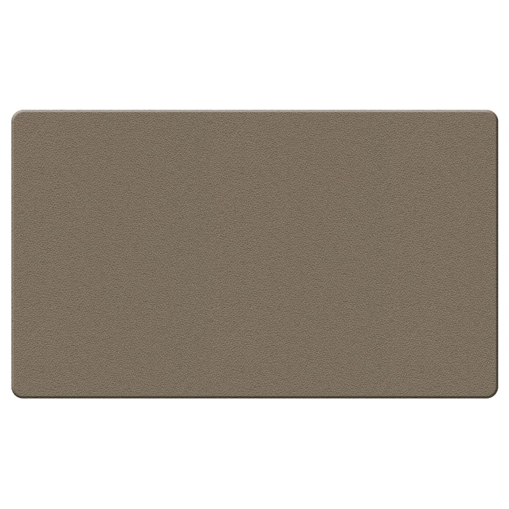 Ghent Fabric Bulletin Board With Wrapped Edges, 11-7/8in x 47-7/8in, Taupe MPN:TF14-96