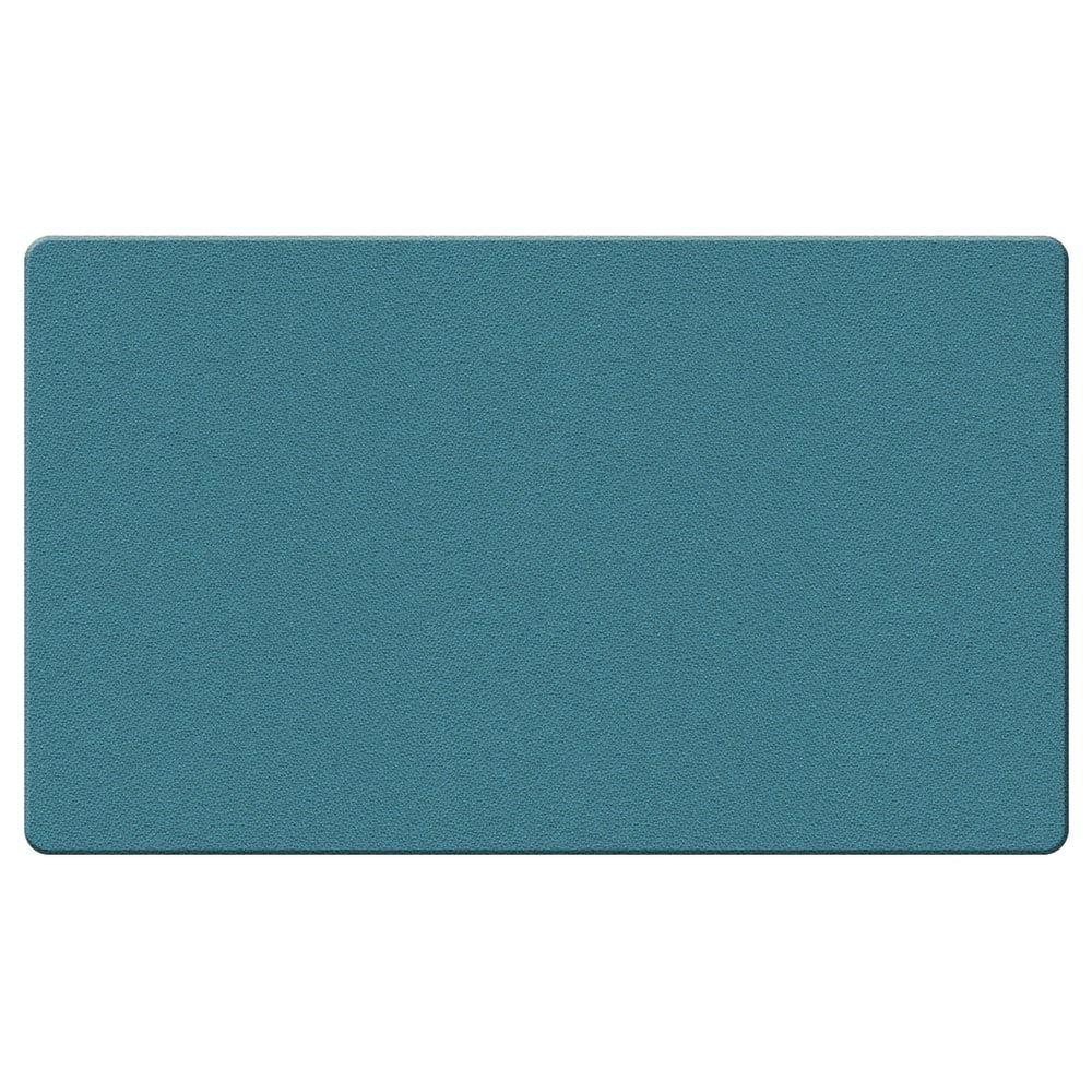 Ghent Fabric Bulletin Board With Wrapped Edges, 24in x 36in, Teal MPN:TF23-97