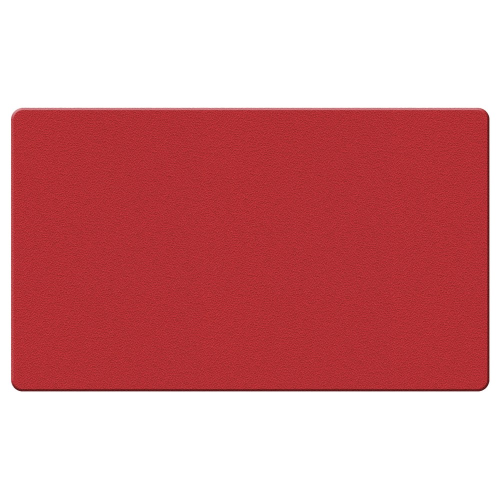 Ghent Fabric Bulletin Board With Wrapped Edges, 24in x 36in, Red MPN:TF23-98