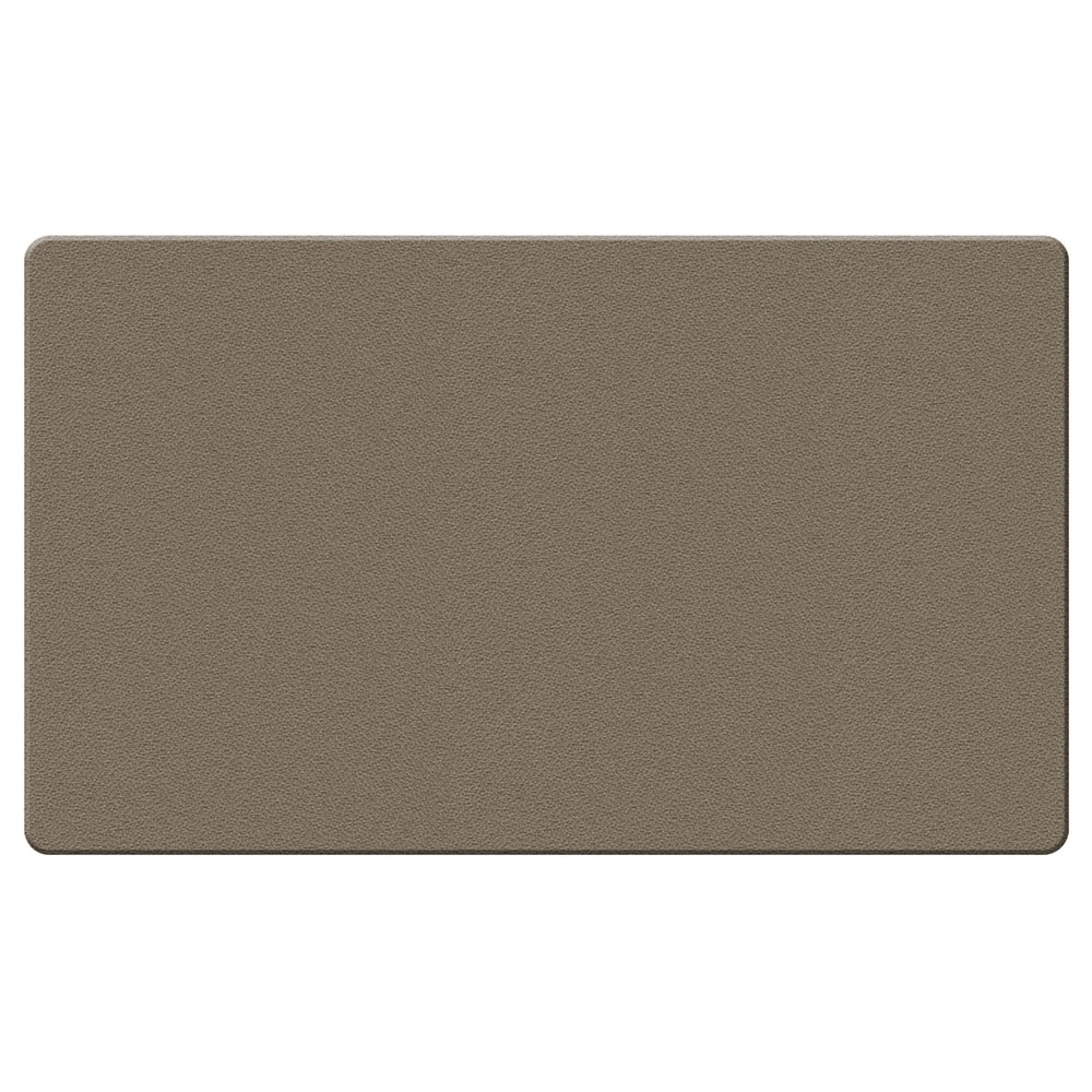 Ghent Fabric Bulletin Board With Wrapped Edges, 36in x 46-1/2in, Taupe MPN:TF34-96