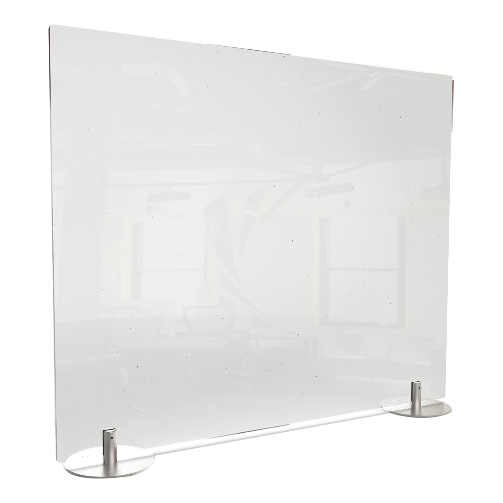 Ghent Desktop Protection Screen, Freestanding, 24in x 29in, Clear MPN:DPSC2429-F