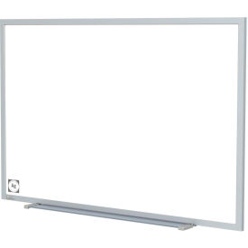 Ghent® M4 Magnetic Hygienic Porcelain Whiteboard with Aluminum Frame 72