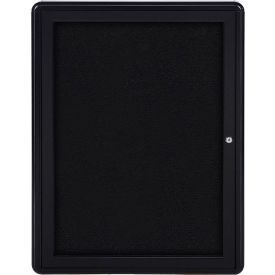 Ghent Ovation Enclosed Bulletin Board 1 Door 24