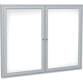 Ghent Enclosed Whiteboard 2 Door 48
