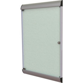 Ghent Silhouette Enclosed Bulletin Board 1 Door 28