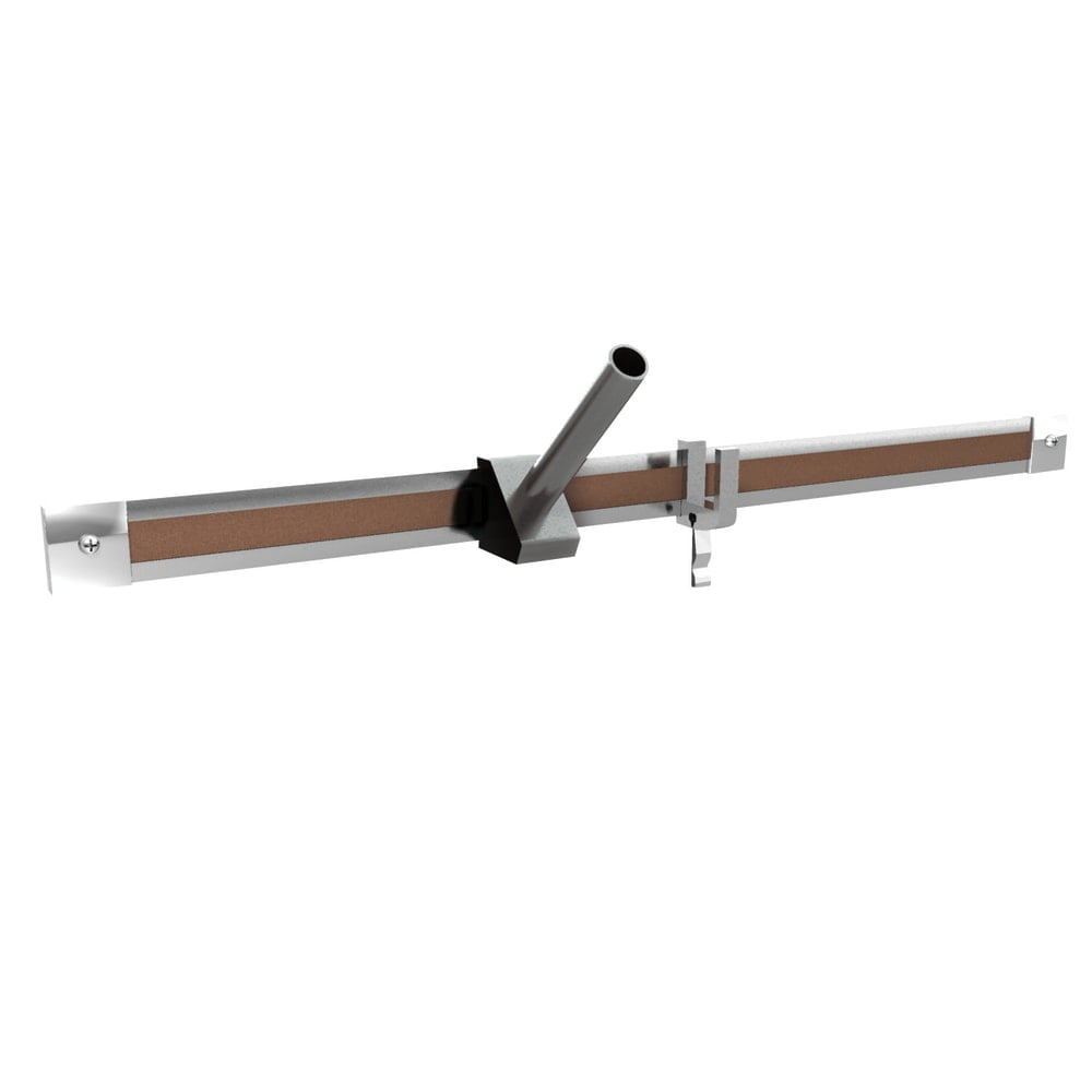 Ghent Aluminum 1in Maprail With Cork Insert, 4L MPN:GH-MR41