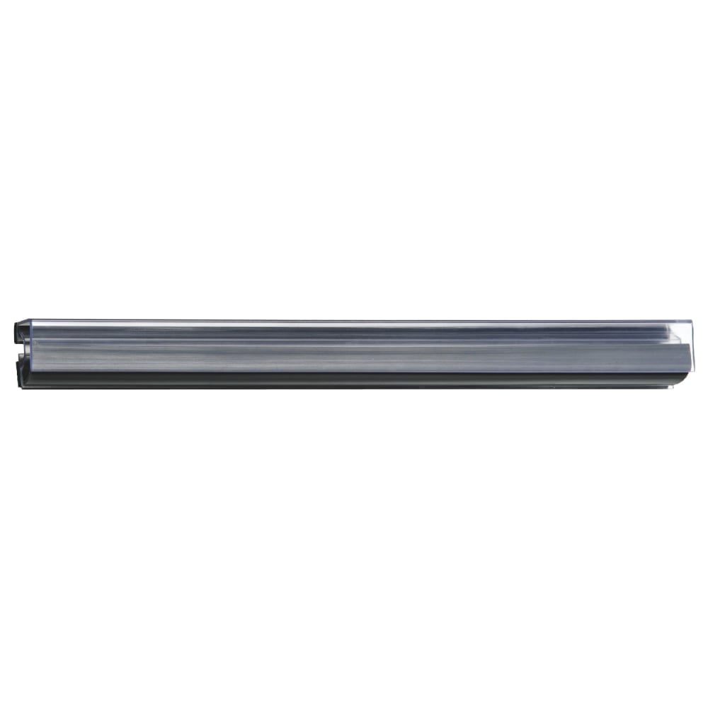 Ghent Hold-Up Display Rails, 24in, Clear, Box Of 6 Rails MPN:H24-6