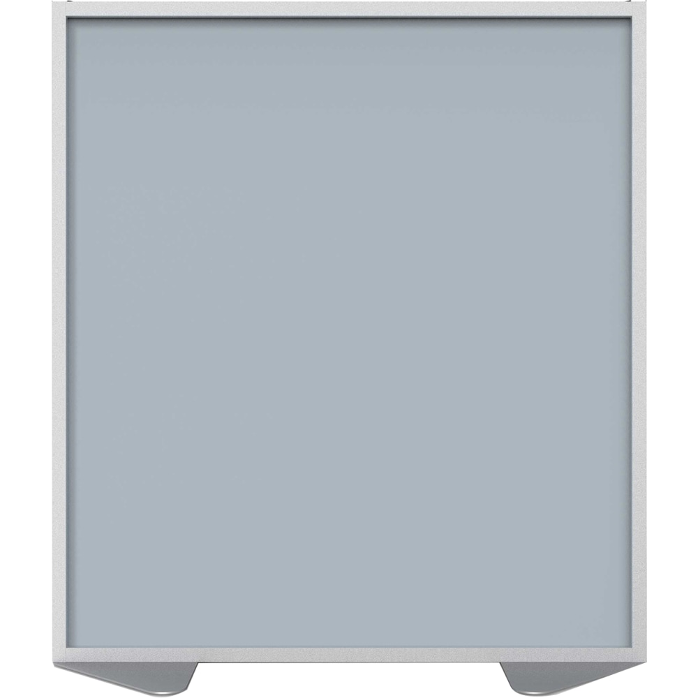 Ghent Floor Partition With Aluminum Frame, 71-7/8inH x 48inW x 2inD, Silver MPN:MP5448-8F