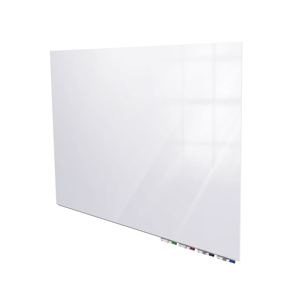 Ghent Aria Low Profile Glassboard, Magnetic, 36inH x 60inW, White MPN:ARIASM35WH