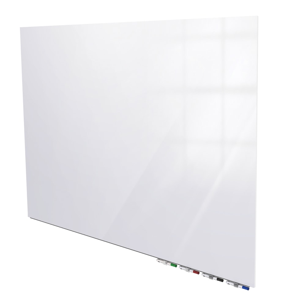 Ghent Aria Low Profile Magnetic Dry-Erase Whiteboard, Glass, 48in x 120in, White MPN:ARIASM410WH
