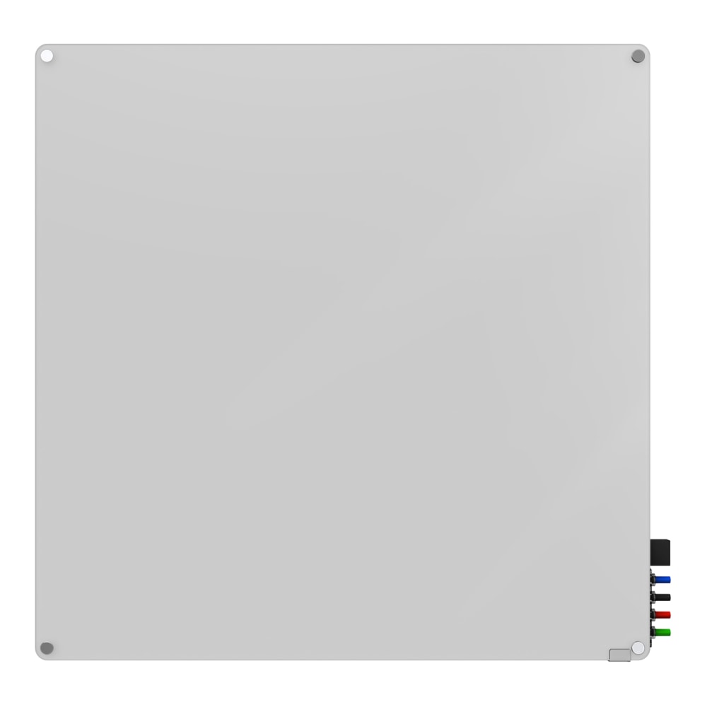 Ghent Harmony Magnetic Glass Unframed Dry-Erase Whiteboard, 48in x 48in, White MPN:HMYRM44WH