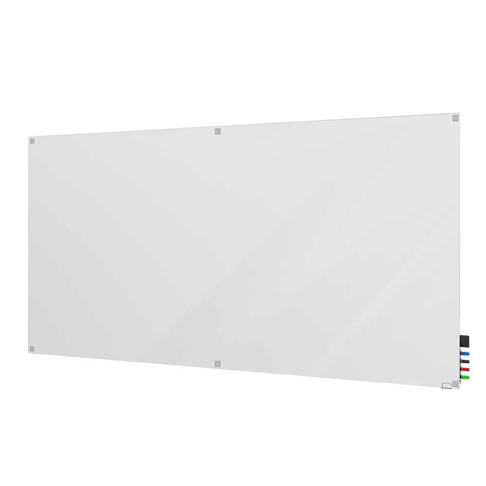 Ghent Harmony Non-Magnetic Dry-Erase Whiteboard, Glass, 48in x 60in, White MPN:HMYRN45WH