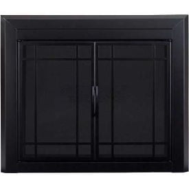 Pleasant Hearth Easton Fireplace Glass Door Black EA-5011 37-1/2