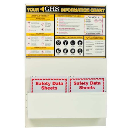 Binder, 12 in H, 3-1/2 in D, 12-1/2-in W MPN:GHS1001