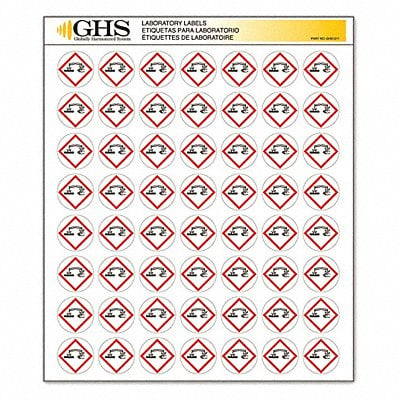 Label Gloss Paper Corrosion PK1120 MPN:GHS1211