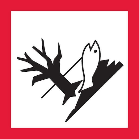 Pictogram, Black/Red, Self Adhesive Vinyl, GHS1274 MPN:GHS1274