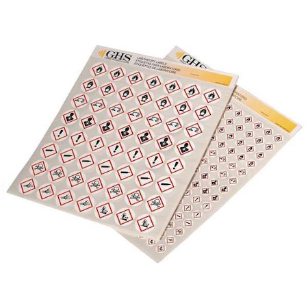 Label, No Legend, Paper, 1 in W, 1 in H MPN:GHS1299