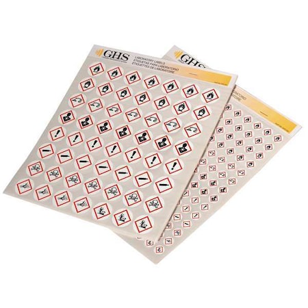 Label, No Legend, Paper, 1/2 in W, 1/2 in H MPN:GHS1300