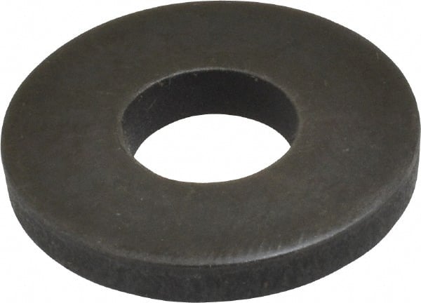 M10 Screw Standard Flat Washer: Steel, Black Phosphate Finish MPN:23060.0010