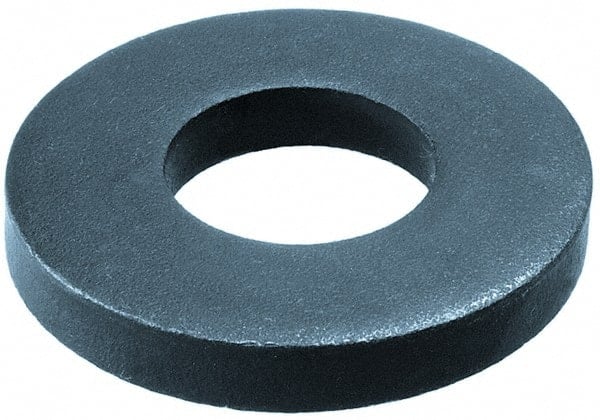 M22 Screw Standard Flat Washer: Steel, Black Phosphate Finish MPN:23060.0022