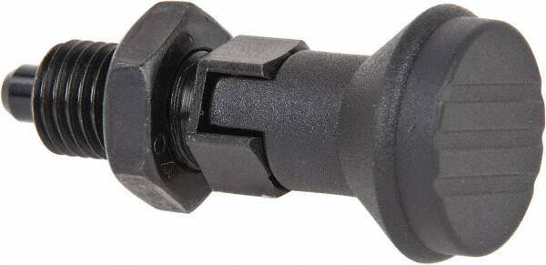 M12x1.5, 17mm Thread Length, 6mm Plunger Diam, Lockout Knob Handle Indexing Plunger MPN:IPG-103-G