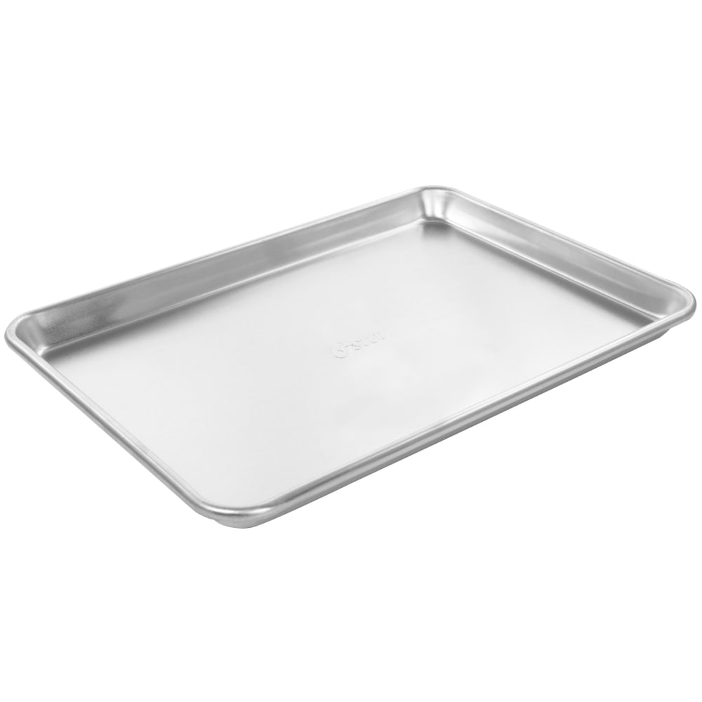 Oster Baker's Glee Aluminum Cookie Sheet, 15in x 10-1/2in, Silver MPN:995115189M
