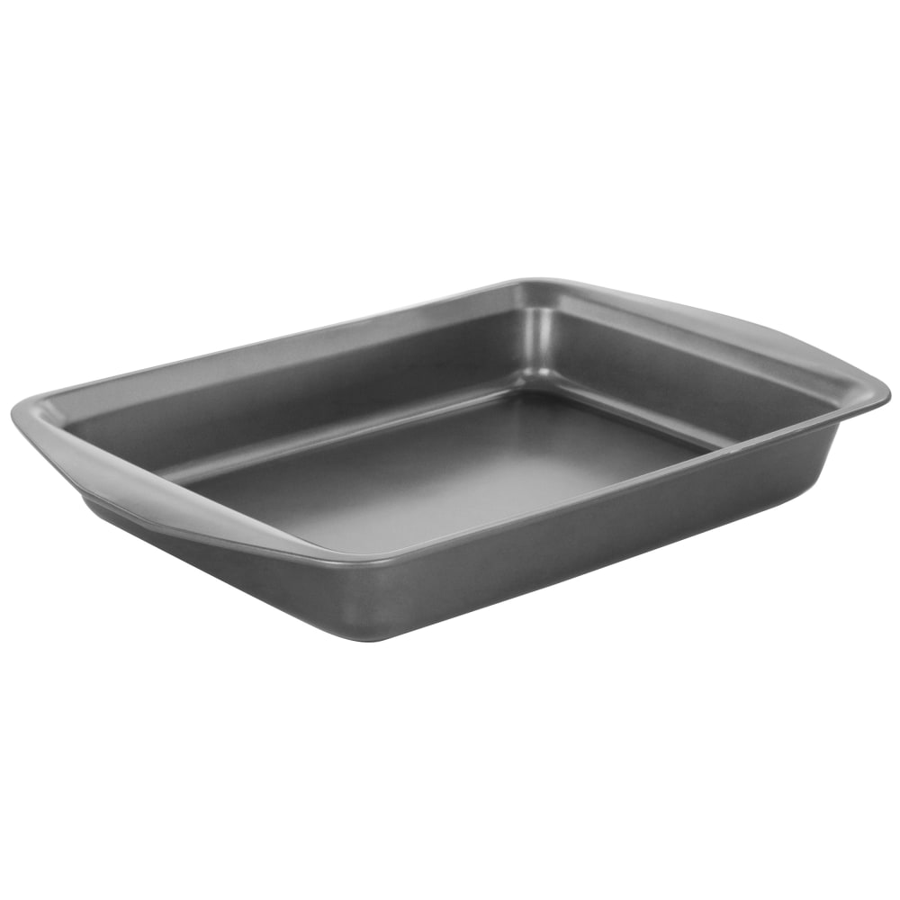Gibson Baker's Friend Non-Stick Steel Roasting Pan, 16-3/4in, Gray MPN:995115201M
