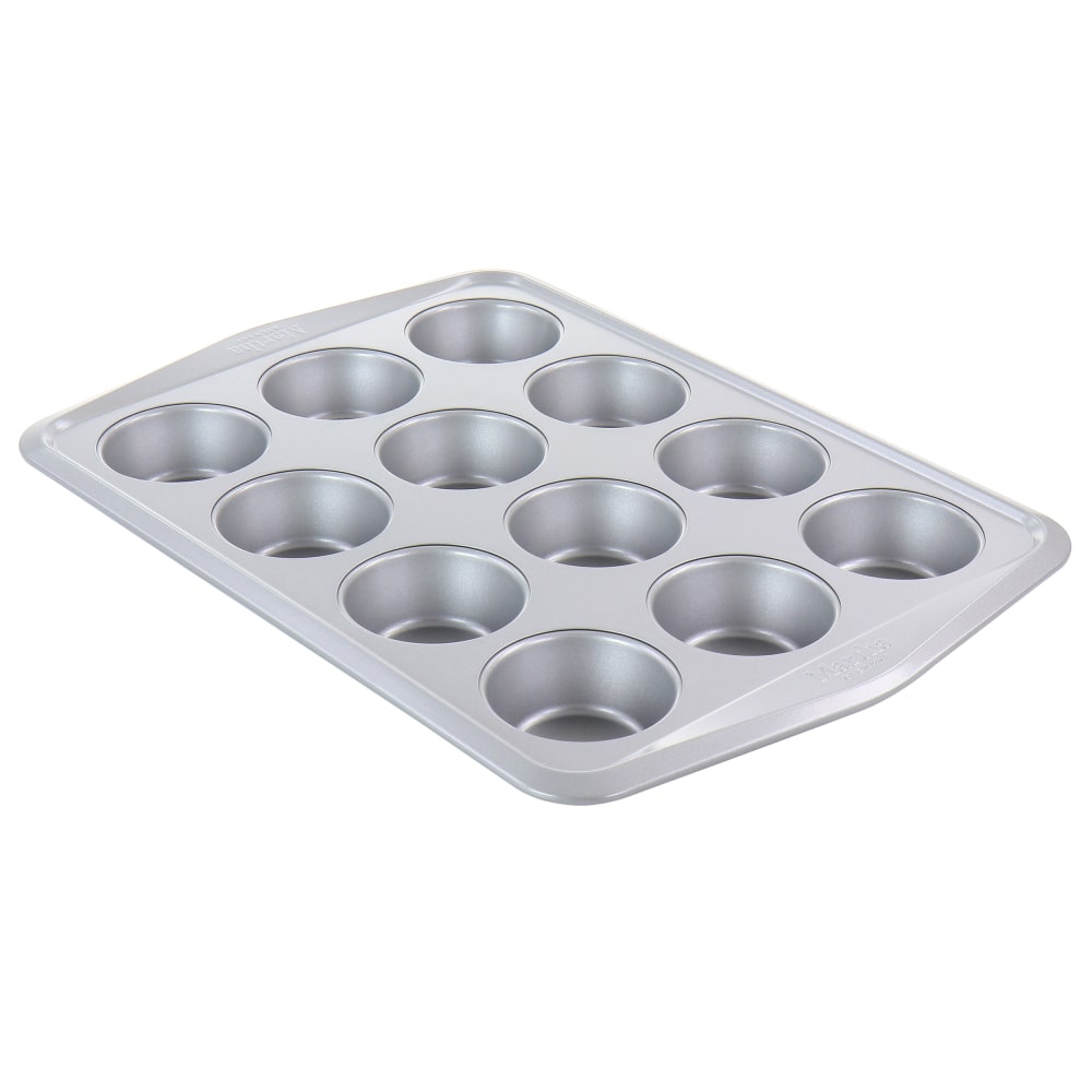 Martha Stewart 12-Cup Non-Stick Muffin Pan, Gray MPN:995116368M