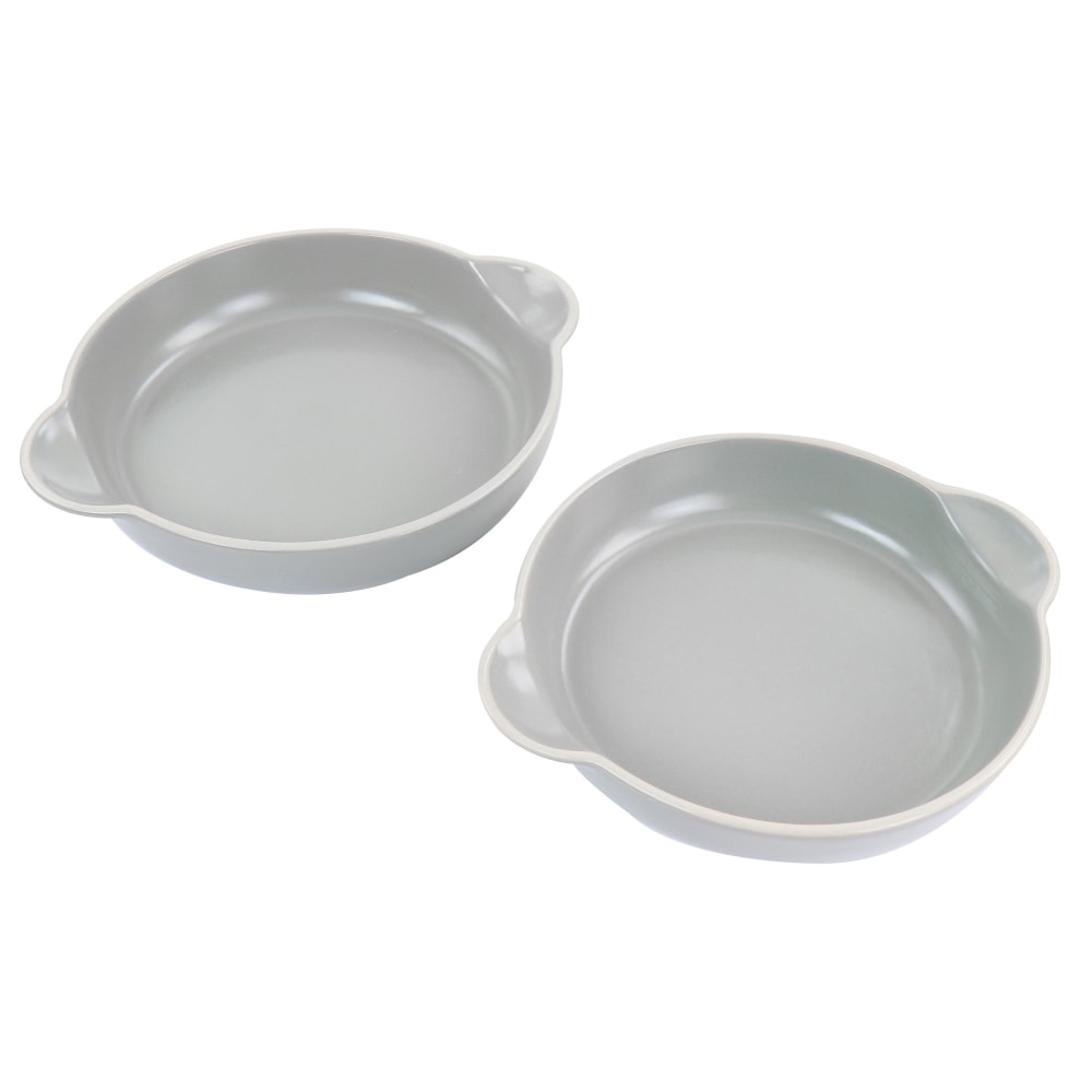 Gibson Home Rockaway 2-Piece Nesting Bakeware Bowl Set, Gray MPN:995116936M