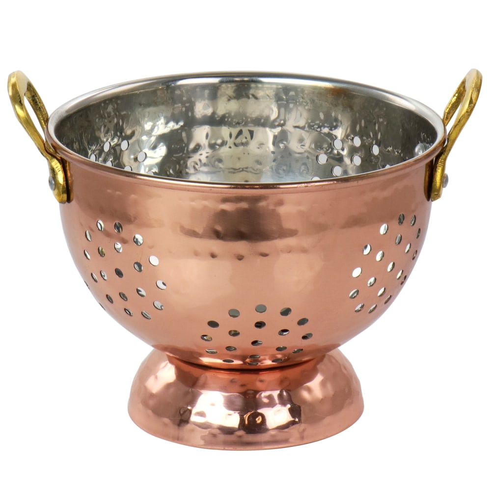 Gibson Home Rembrant Stainless Steel Mini Colander, 5-3/4in, Copper MPN:995115159M