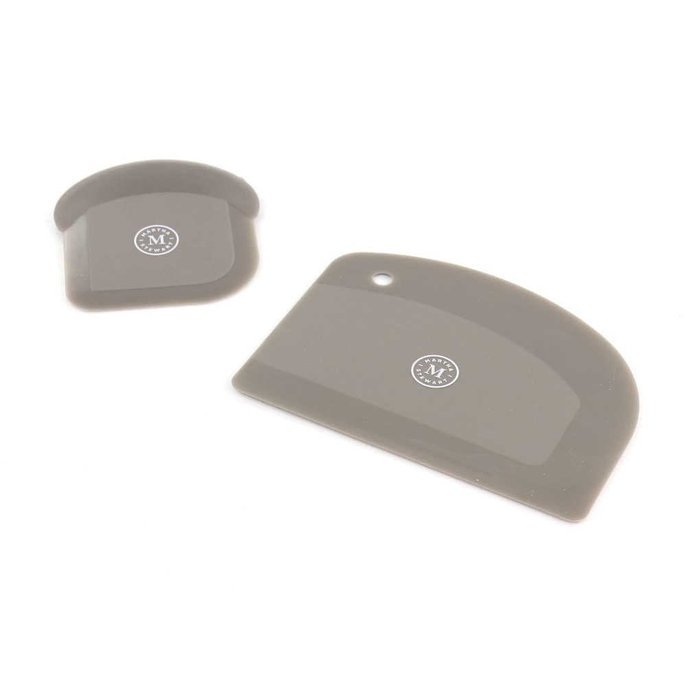Martha Stewart Polymer Scrapers, Gray, Set Of 2 Scrapers MPN:995116415M