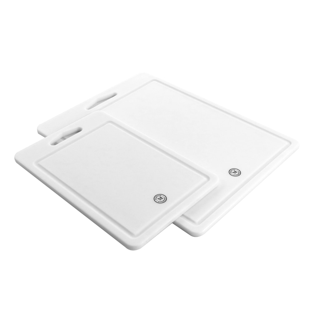 Martha Stewart Plastic Cutting Boards, White, Set Of 2 Boards MPN:995116550M
