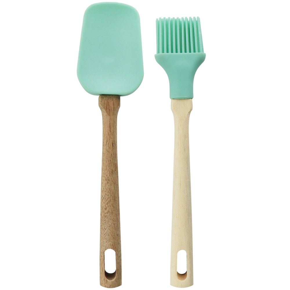 Martha Stewart Everyday Silicone Mini Utensil Set, Mint MPN:995117259M
