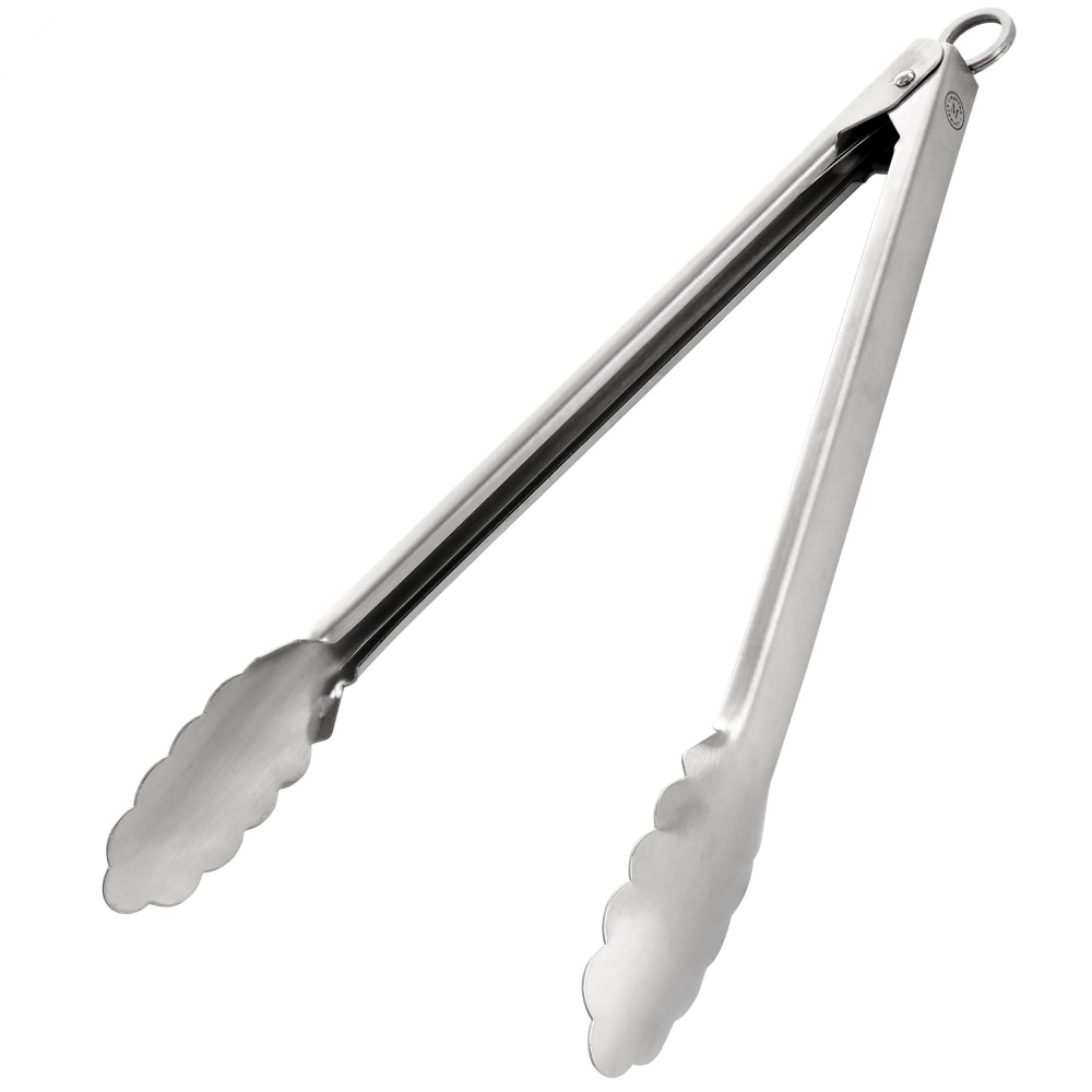 Martha Stewart Stainless Steel Easy-Lock Extra Long Kitchen Tongs, Silver MPN:995117595M