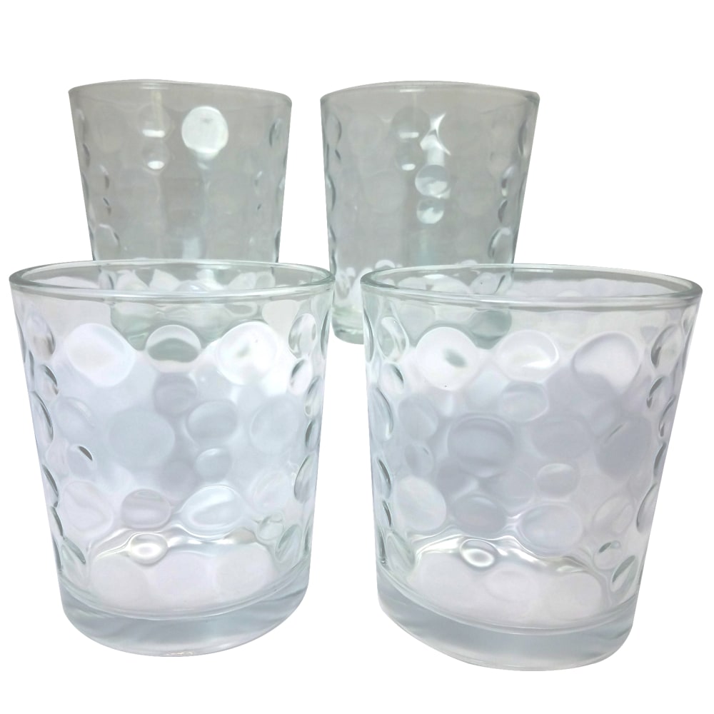 Gibson Home Great Foundations 4-Piece Double Old Fashioned Glass Set, 13 Oz, Clear MPN:995100628M