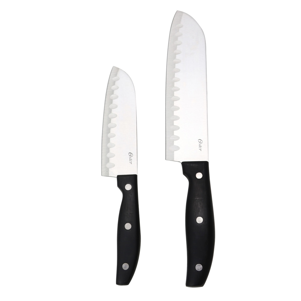 Oster Granger 2-Piece Stainless-Steel Santoku Knife Set MPN:995101111M