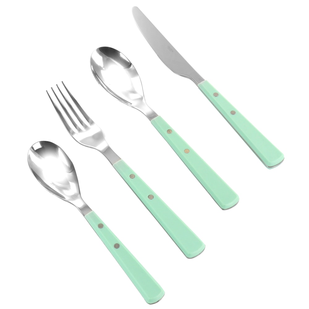 Martha Stewart Garden Cottage Stainless Steel Flatware Set, Mint MPN:995116449M