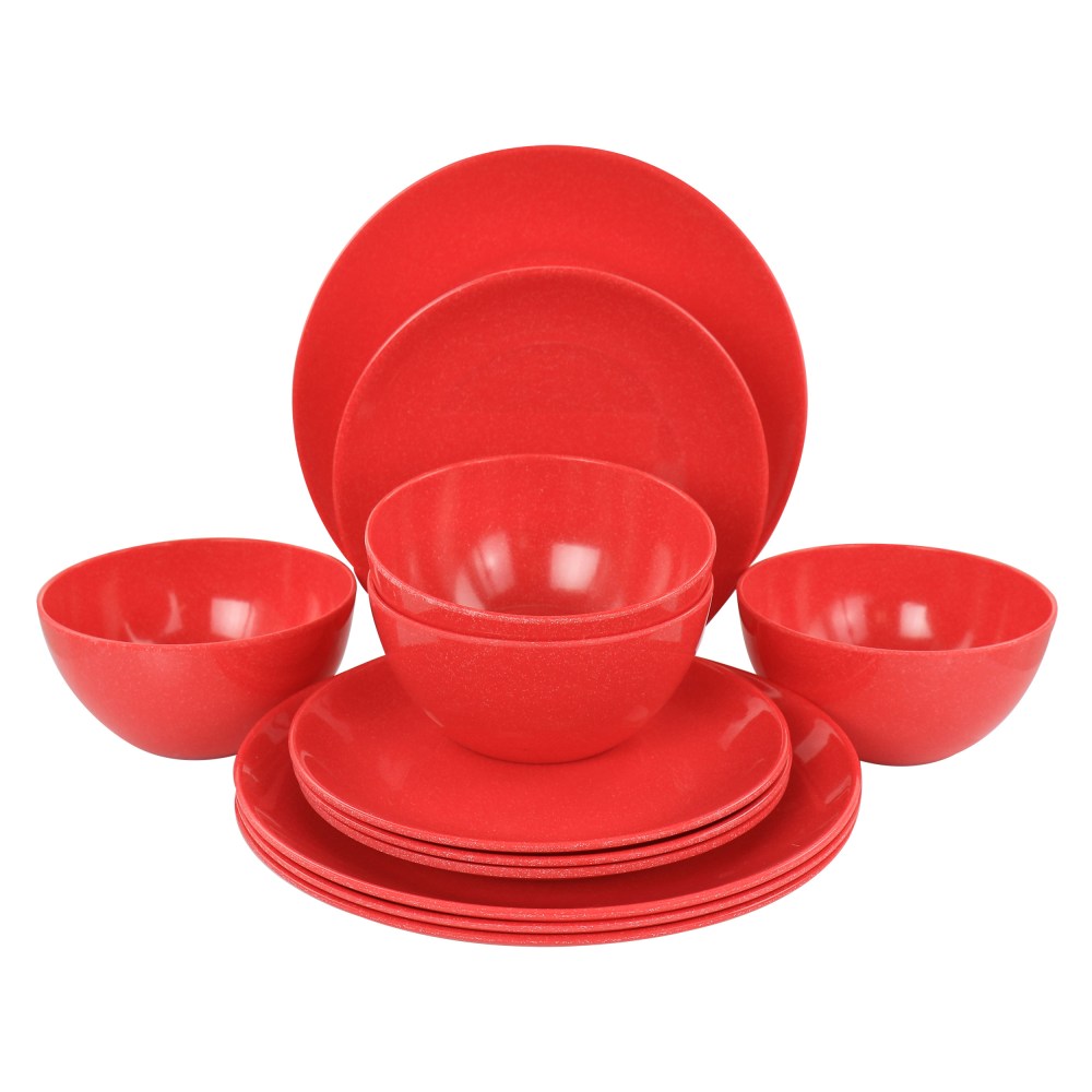 Martha Stewart Melamine Dinnerware Set, Red MPN:995116364M
