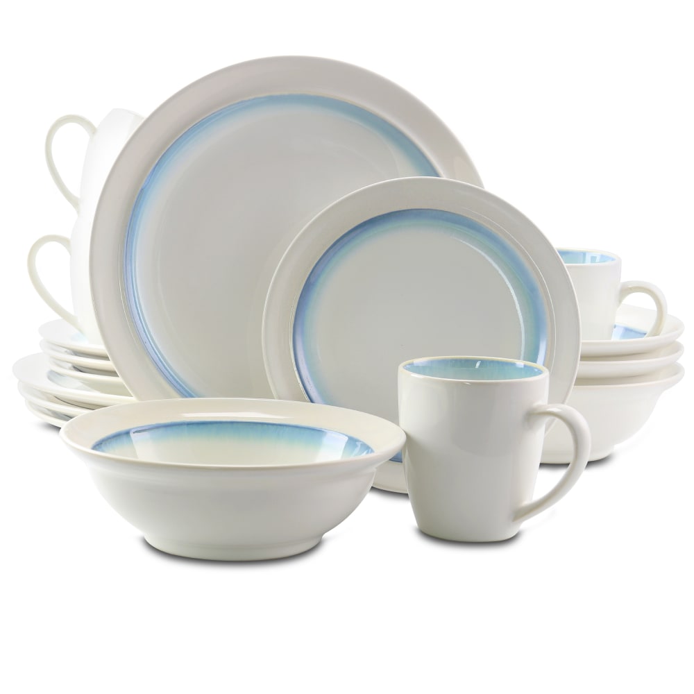 Gibson Elite Lawson 16-Piece Dinnerware Set, Teal MPN:99597339M