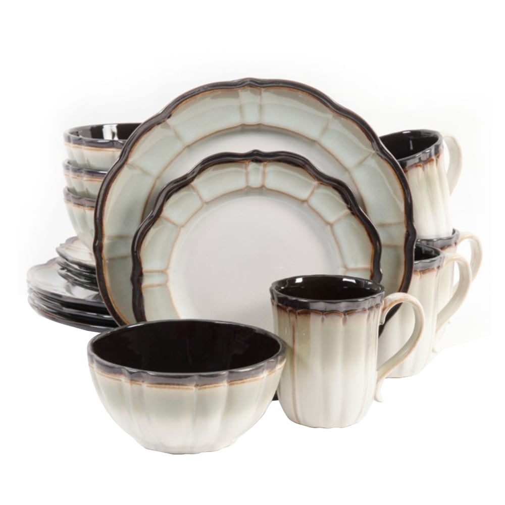 Gibson Elite Mableton 16-Piece Dinnerware Set, Multicolor MPN:99597354M