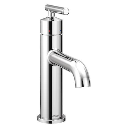 Manual Low Arc Bathroom Faucet, Single Hole Mount, Chrome 1 Hole MPN:6145