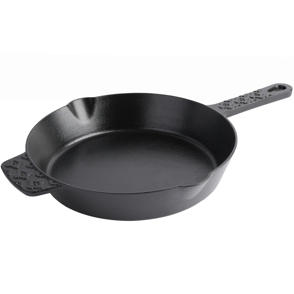 Spice by Tia Mowry Savory Saffron Pre-Seasoned Cast Iron Skillet, 8in, Black MPN:995118445M