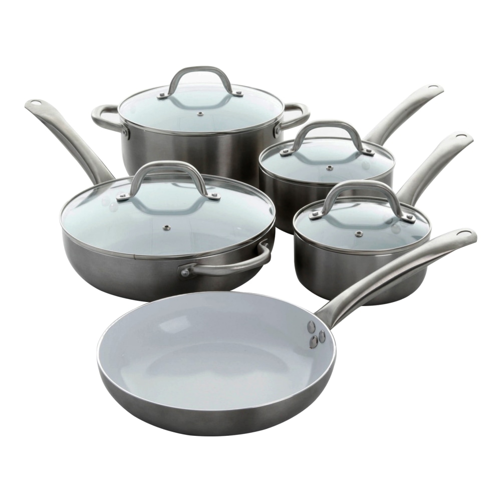 Oster Cookware Set, Montecielo 9-Piece, Titanium MPN:995100159M