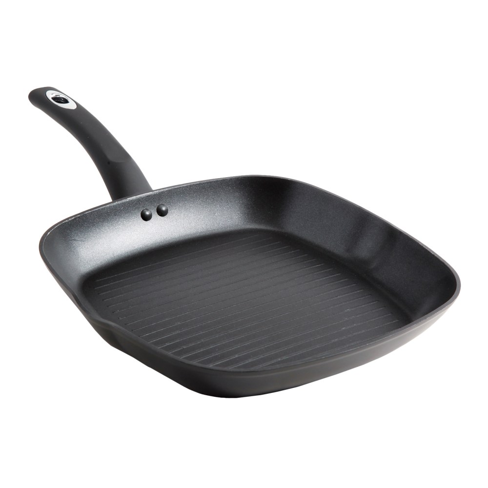 Oster Cuisine Allston Aluminum Non-Stick Grill Pan, 11in, Black MPN:995100848M