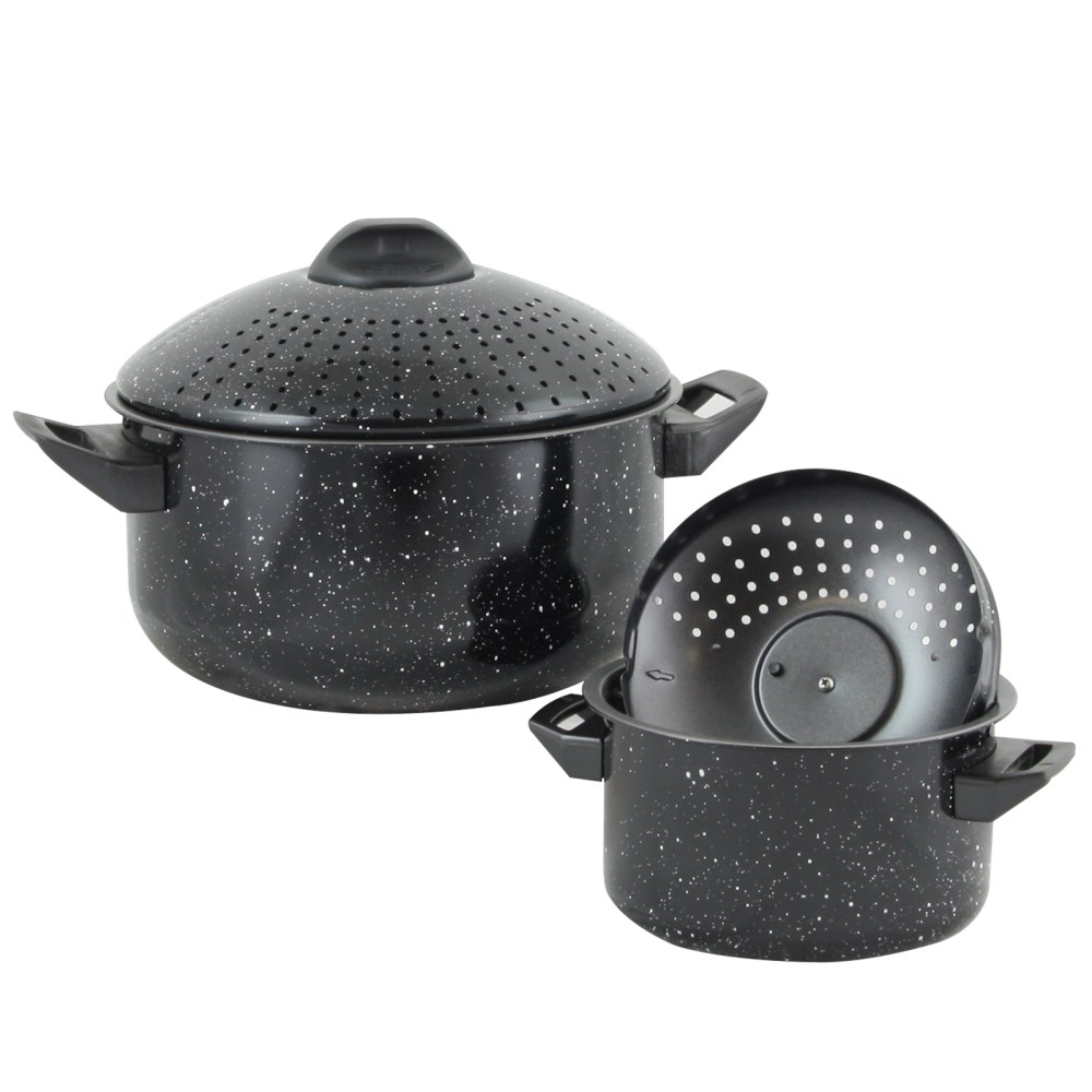 Gibson Home Casselman 4-Piece Pasta Pot Set, Black MPN:995100977M